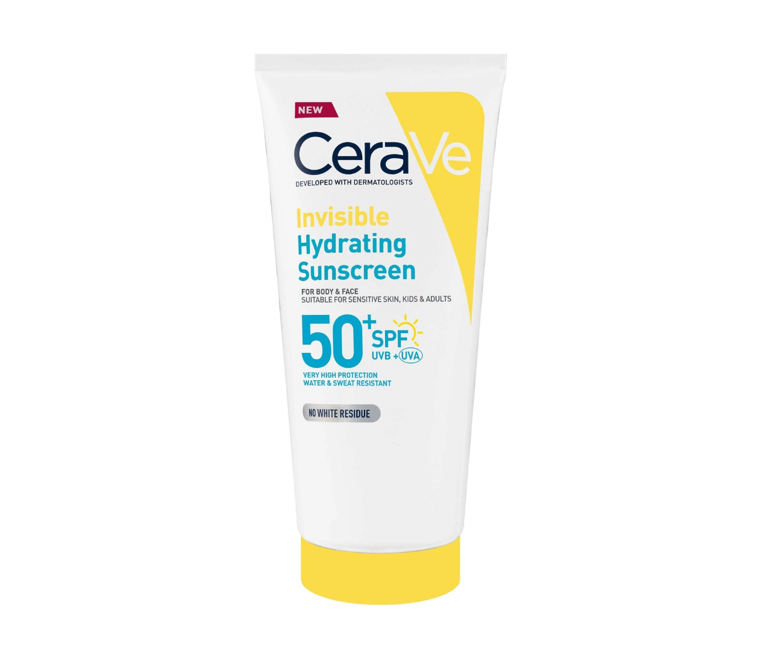 CeraVe Invisible Hydrating Sunscreen SPF50 For Body Face And All Skin Types With 3 Essential Ceramides