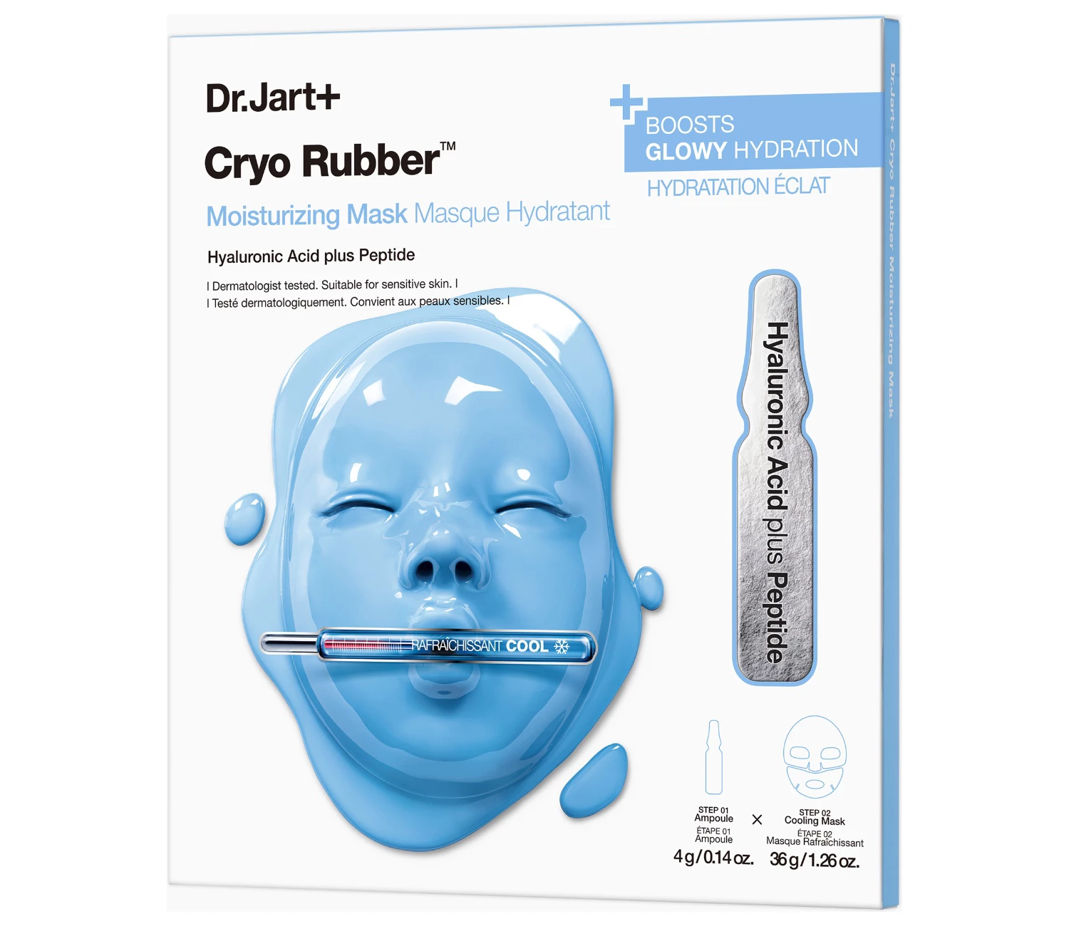 Dr.Jart+ Cryo Rubber Moisturizing Hydrogel Mask With Hyaluronic Acid 44g