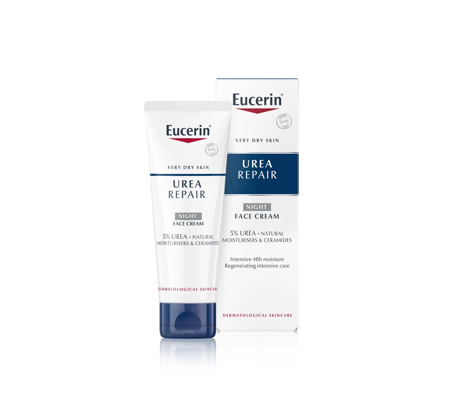 Eucerin UreaRepair Dry Skin Replenishing Face Night Cream 5% Urea 50ml