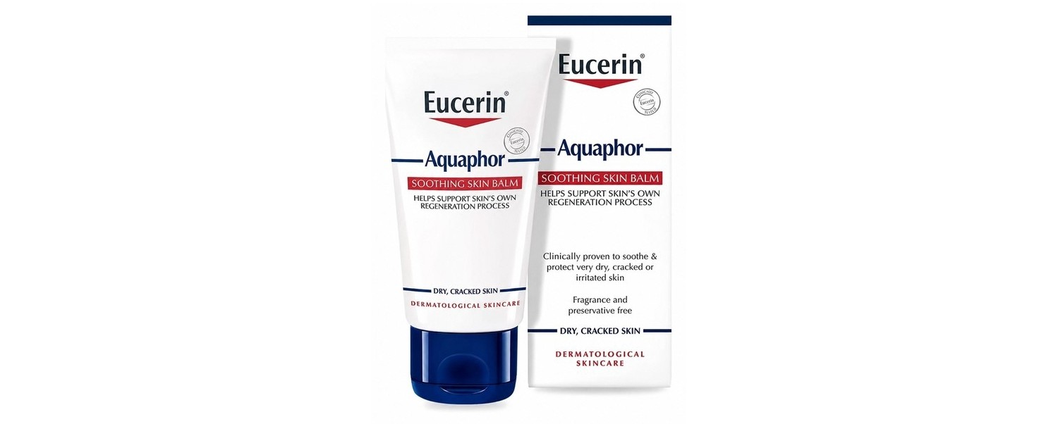 Eucerin Aquaphor Soothing Skin Balm for Dry Cracked Skin 45ml