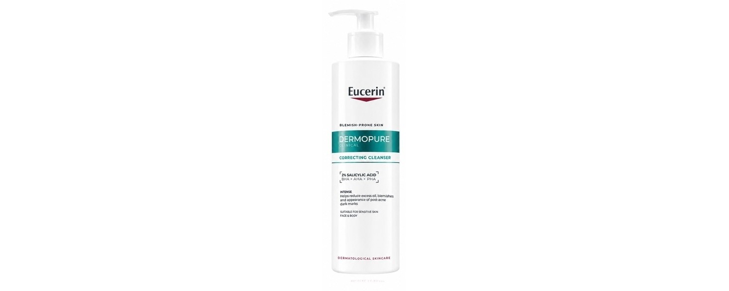 Eucerin Dermopure Clinical Correcting Cleanser, 400ml