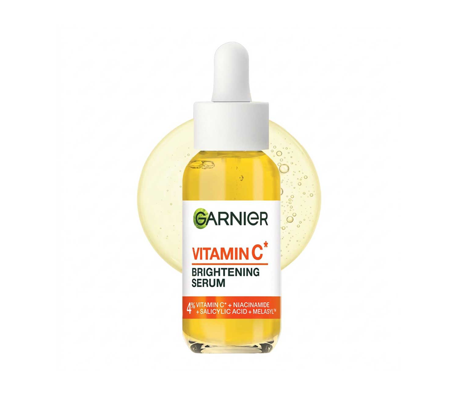 Garnier Brightening Serum 4% Vitaminc C Niacinamide & Salicylic Acid Anti Dark Spots 30ml