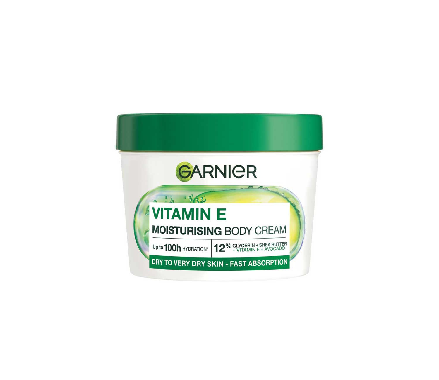 Garnier Vitamin E Moisturising Body Cream, 380ml