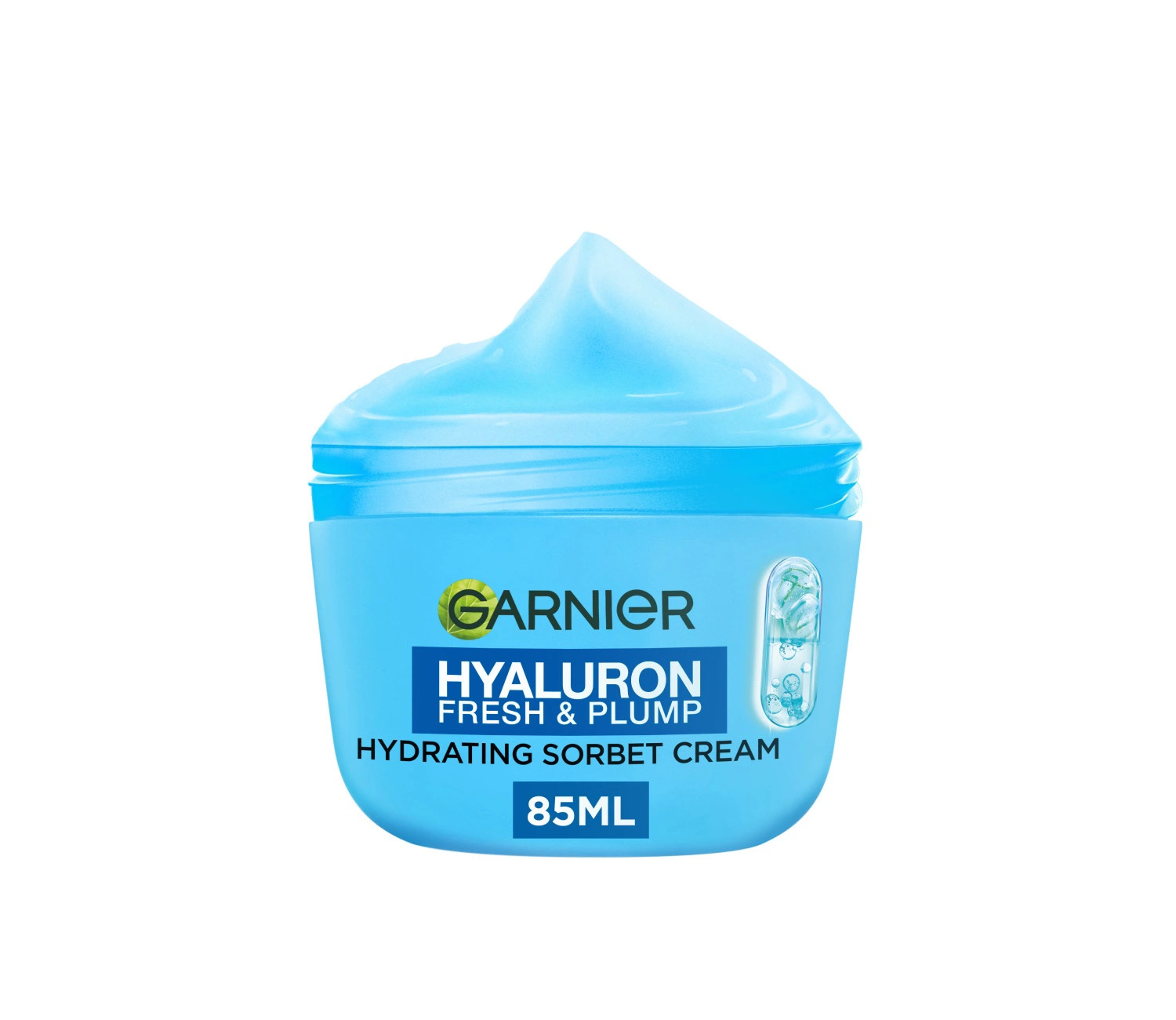 Garnier Hyaluron Fresh & Plump Hydrating Sorbet Cream With 4% Hyaluronic Acid & Niacinamide