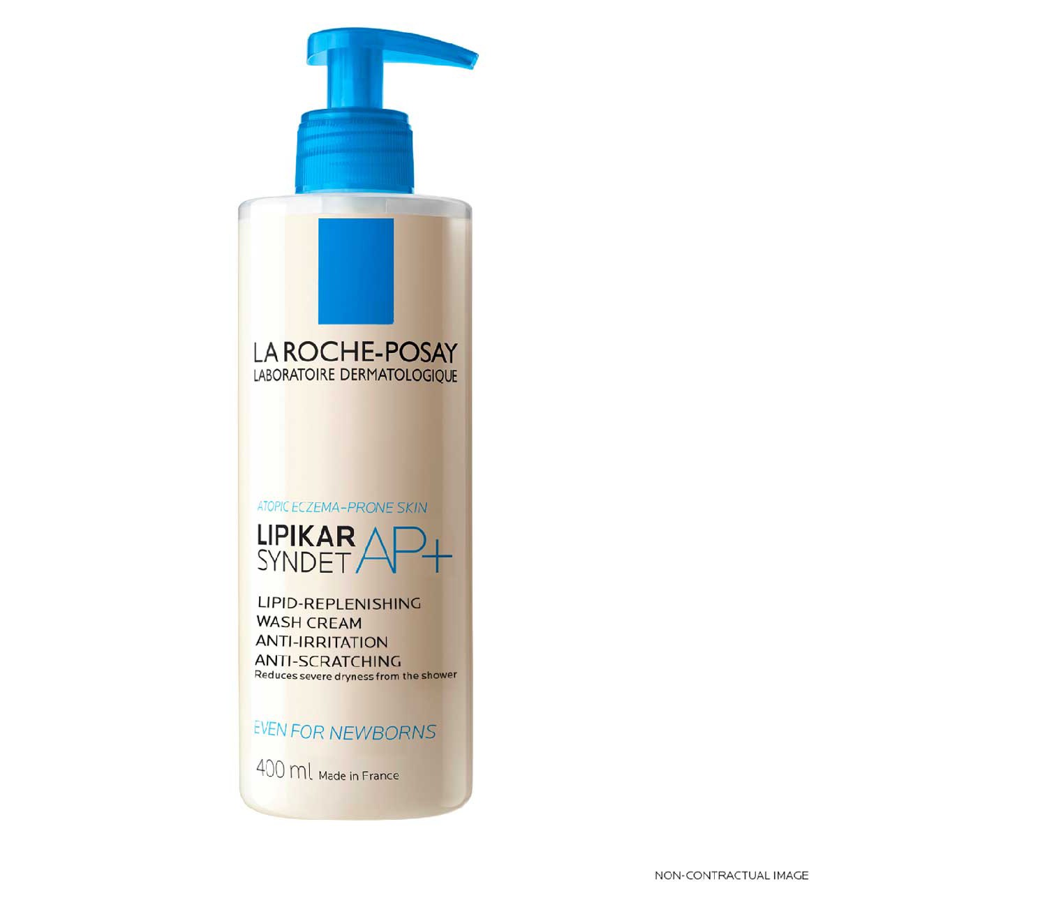 La Roche-Posay Lipikar Syndet AP+ Soothing Cream Wash For Eczema And Atopic Skin 400ml