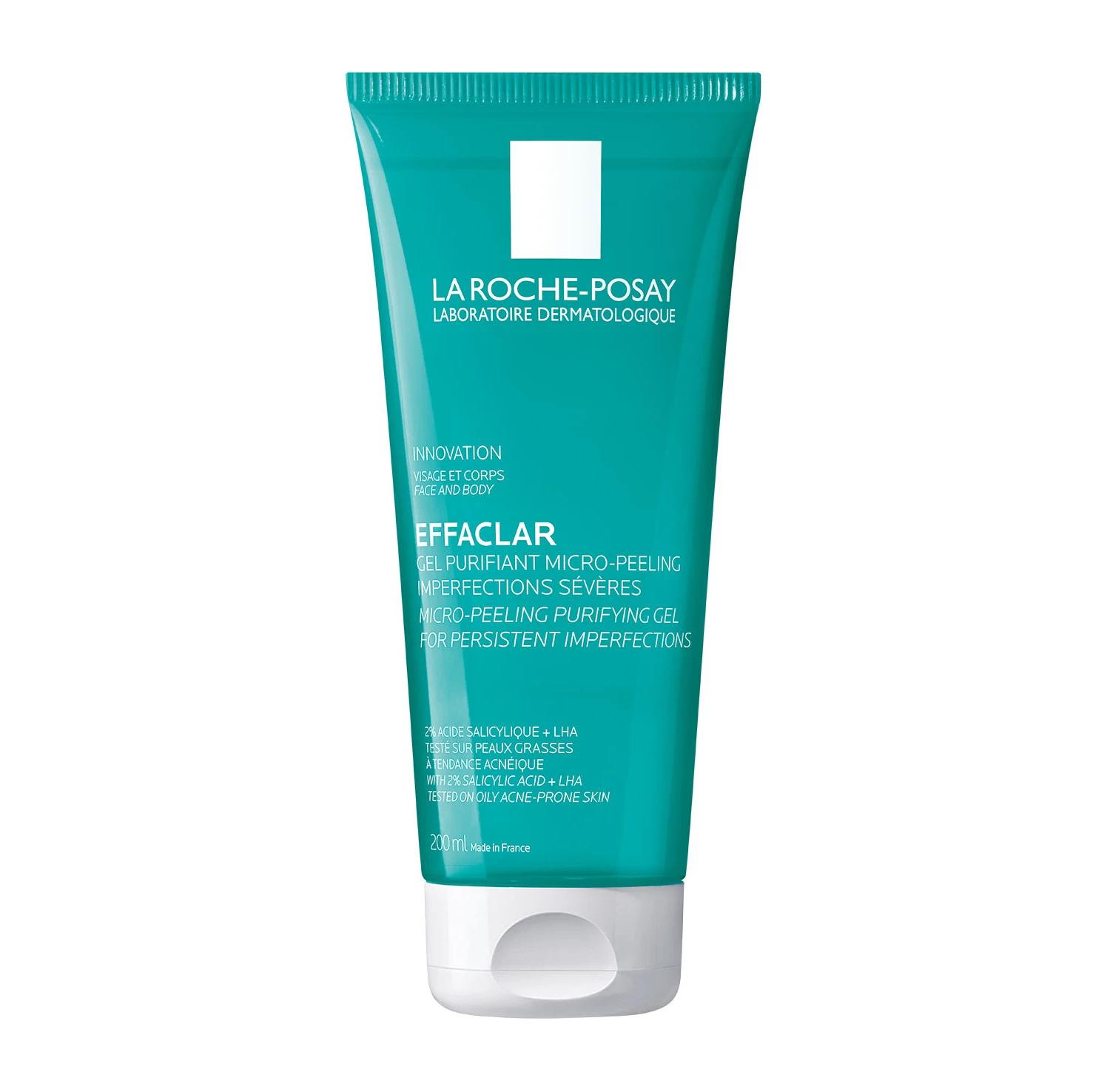 La Roche-Posay Effaclar Micro-Peeling Face and Body Cleansing Gel 200ml