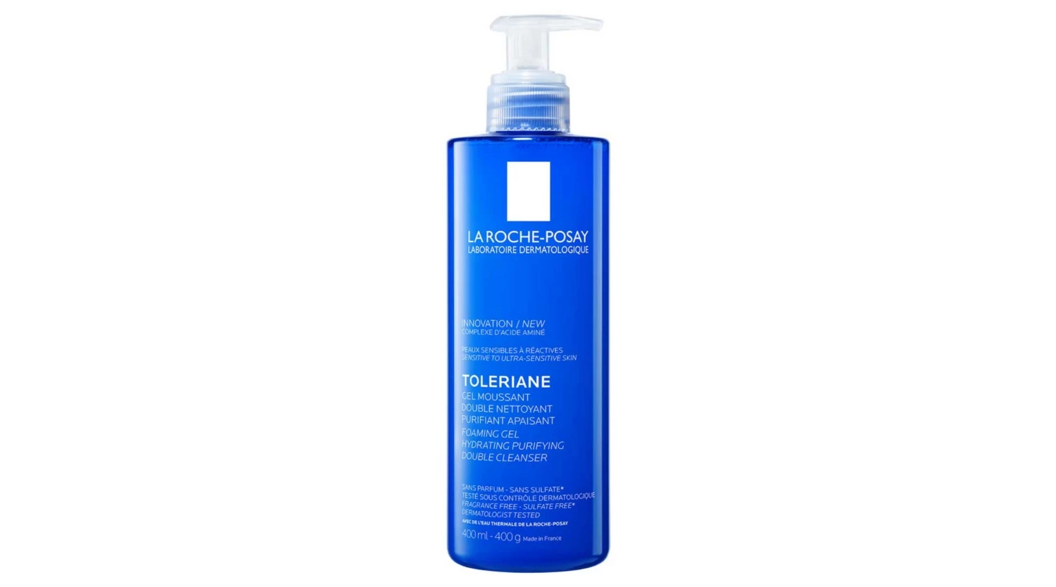 La Roche-Posay Toleriane Gel Moussant Purifying Foaming Cleansing Gel For Sensitive Skin 400ml