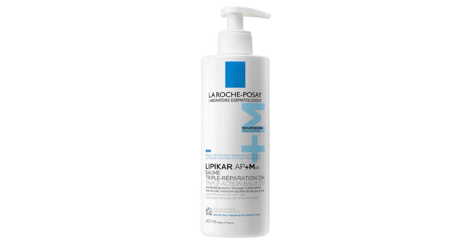 La Roche-Posay Lipikar Ap+Max Triple-Action Balm For Ultra-Dry To Atopic Eczema-Prone Skin 400ml