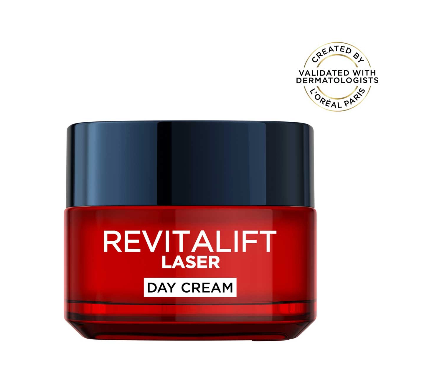L'Oréal Paris Laser Renew Triple Action Anti-Ageing Day Cream, Anti-Aging Face Moisturiser, 50ml