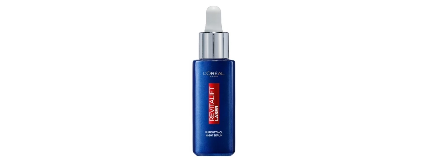 L'Oréal Paris Revitalift Laser Pure Retinol Night Serum - Anti-Wrinkle Face Serum, 30ml