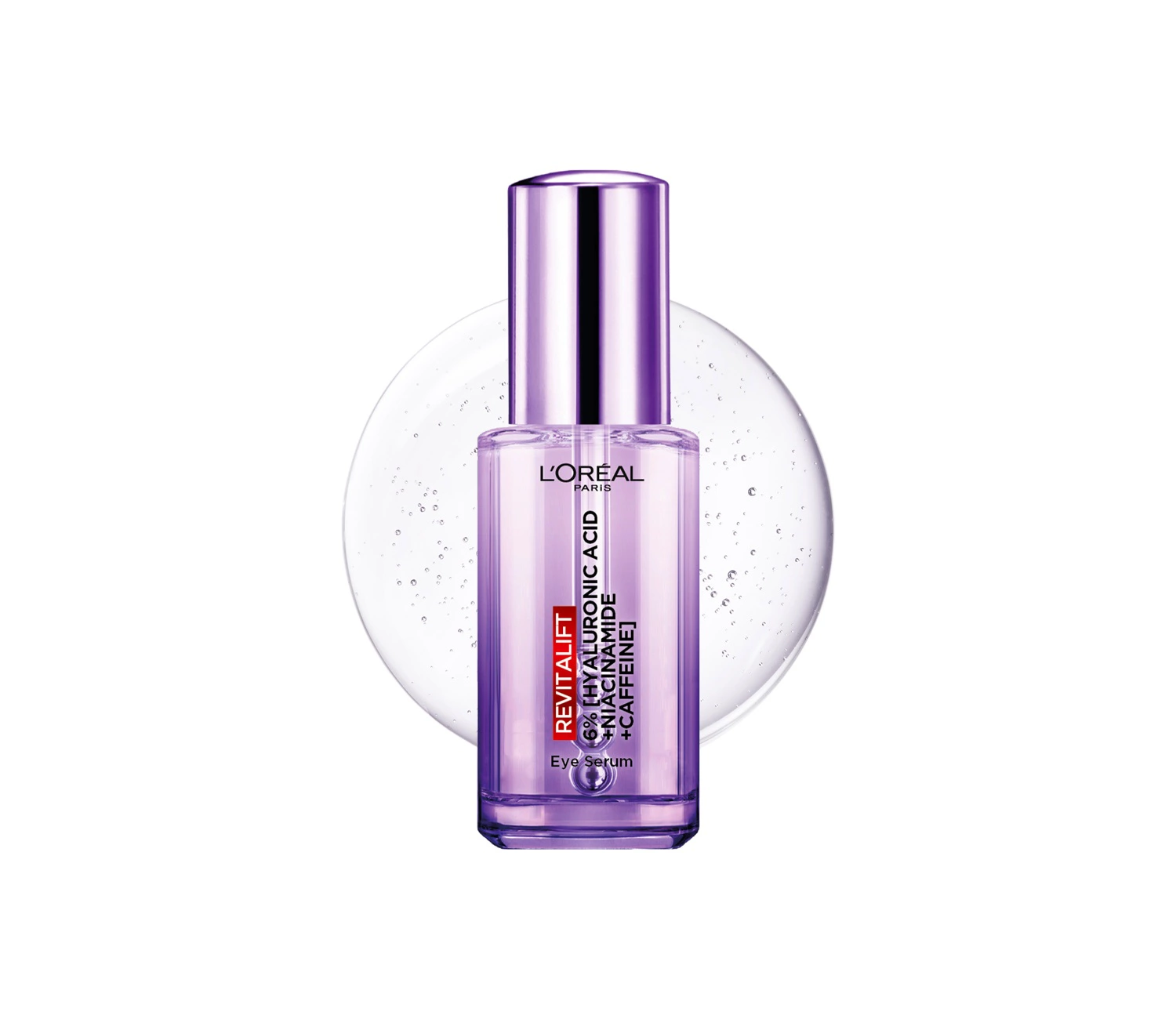 L'Oréal Paris Revitalift Hyaluronic Acid Eye Serum with 2.5% Hyaluronic Acid Caffeine 20ml