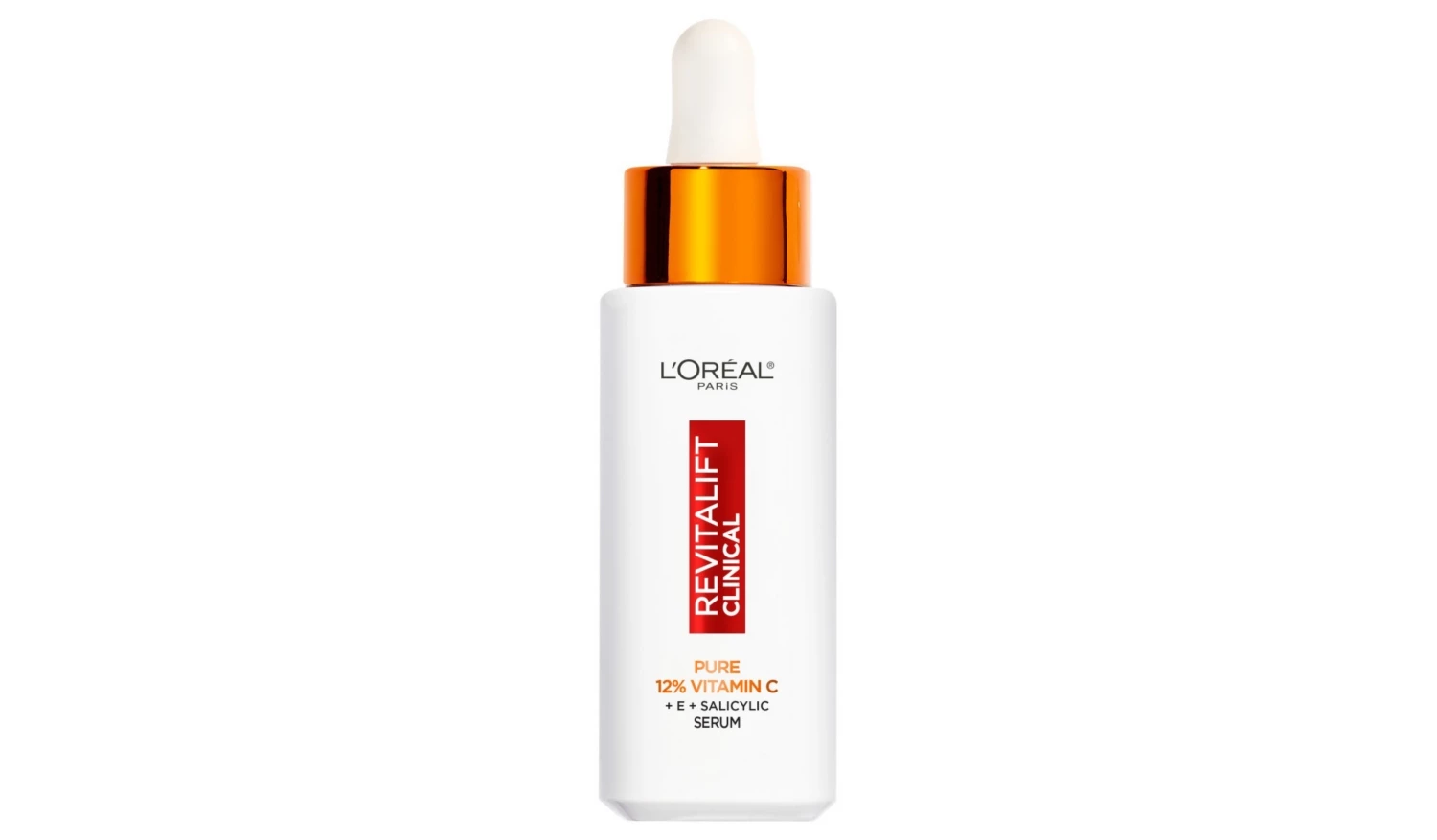 L'Oréal Paris Revitalift Clinical 12% Pure Vitamin C Brightening Serum for Face, 30ml