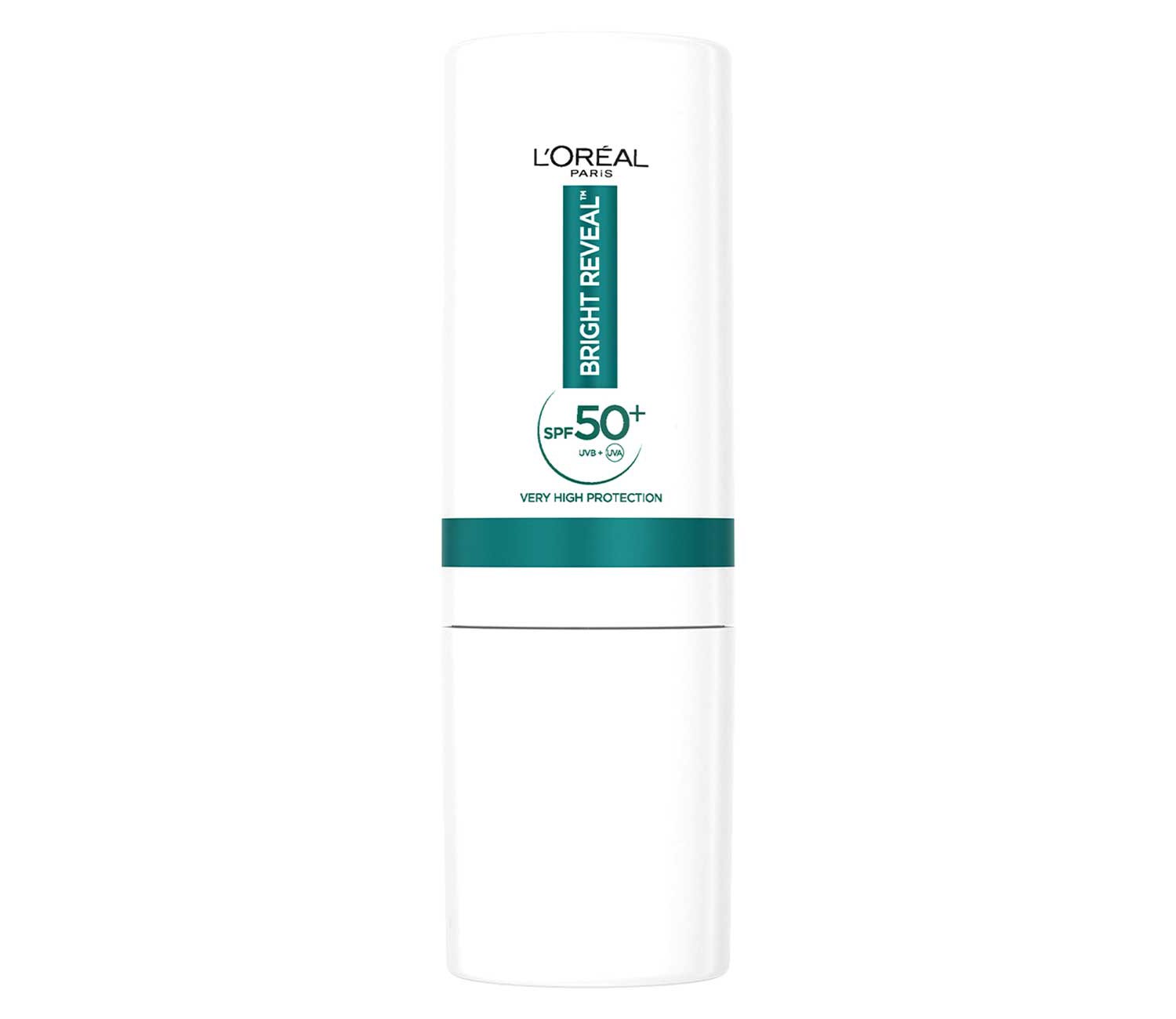 L'Oréal Paris Bright Reveal SPF50+ Melastick - SPF Stick for use of Face, Lips & Eye, Effective over Make-Up