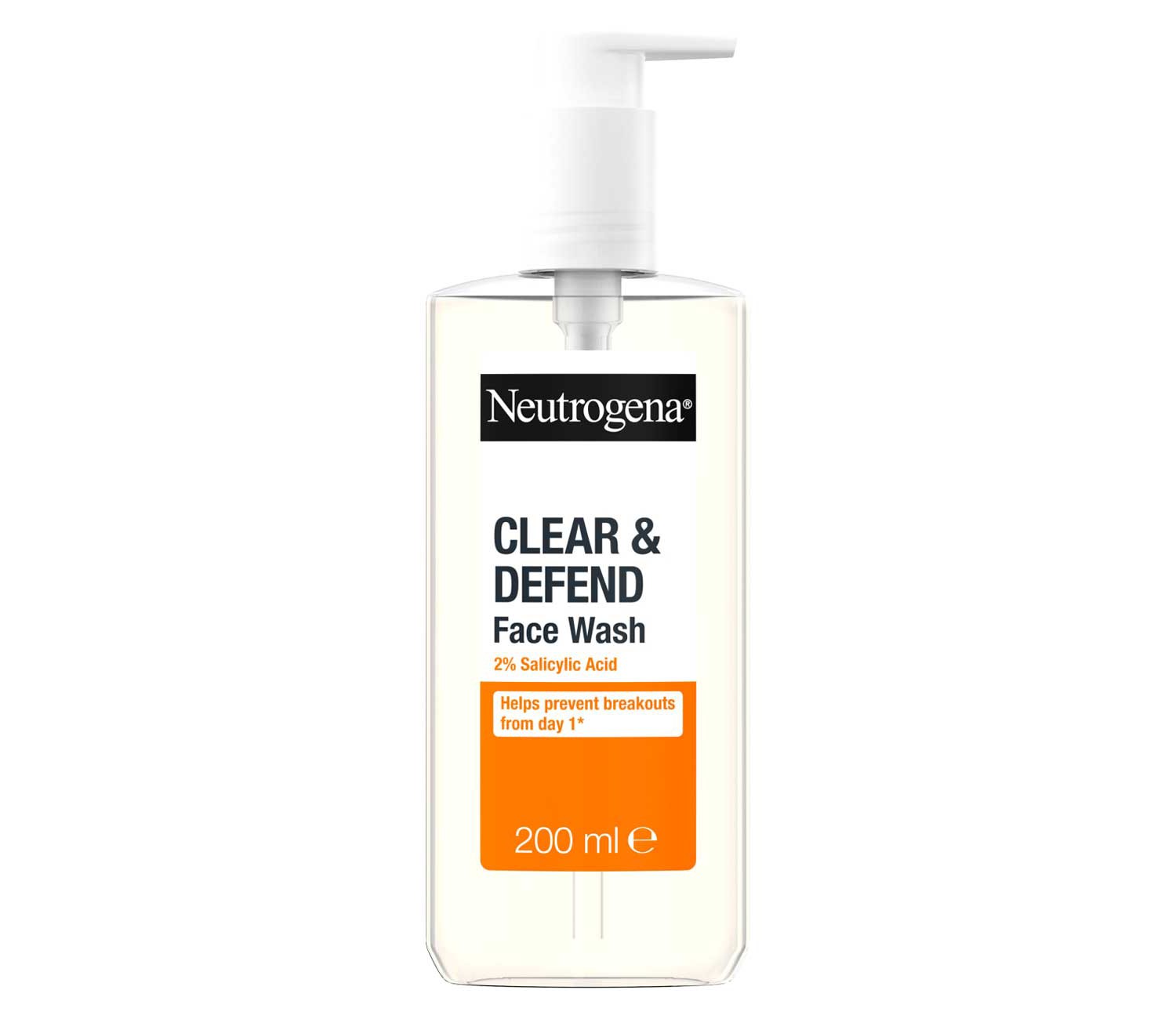 Neutrogena Clear And Defend Facial Wash 200ml