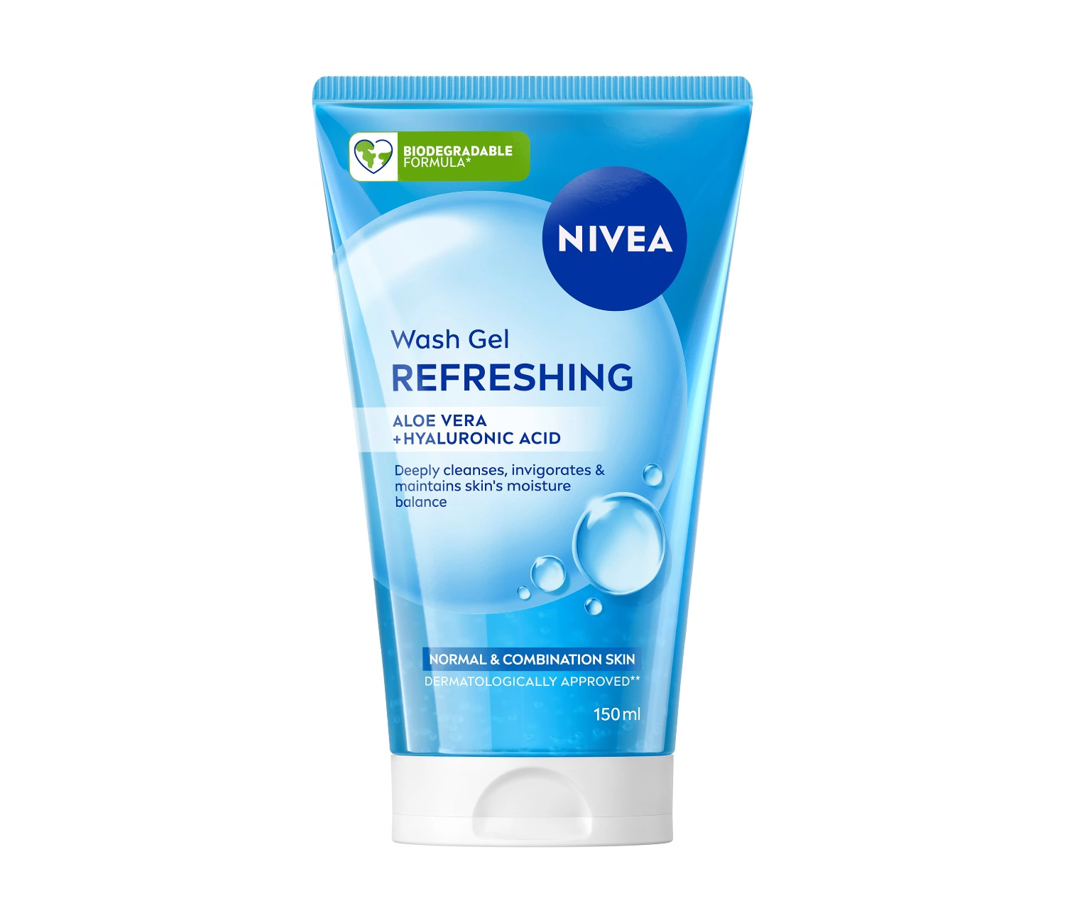 NIVEA Refreshing Face Wash Gel, 150ml
