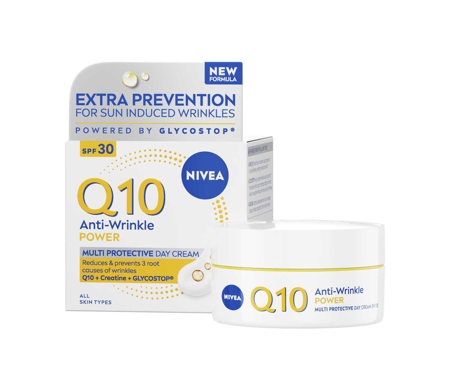 NIVEA Q10 Anti-Wrinkle Power Extra Firming Day Cream SPF30 50ml