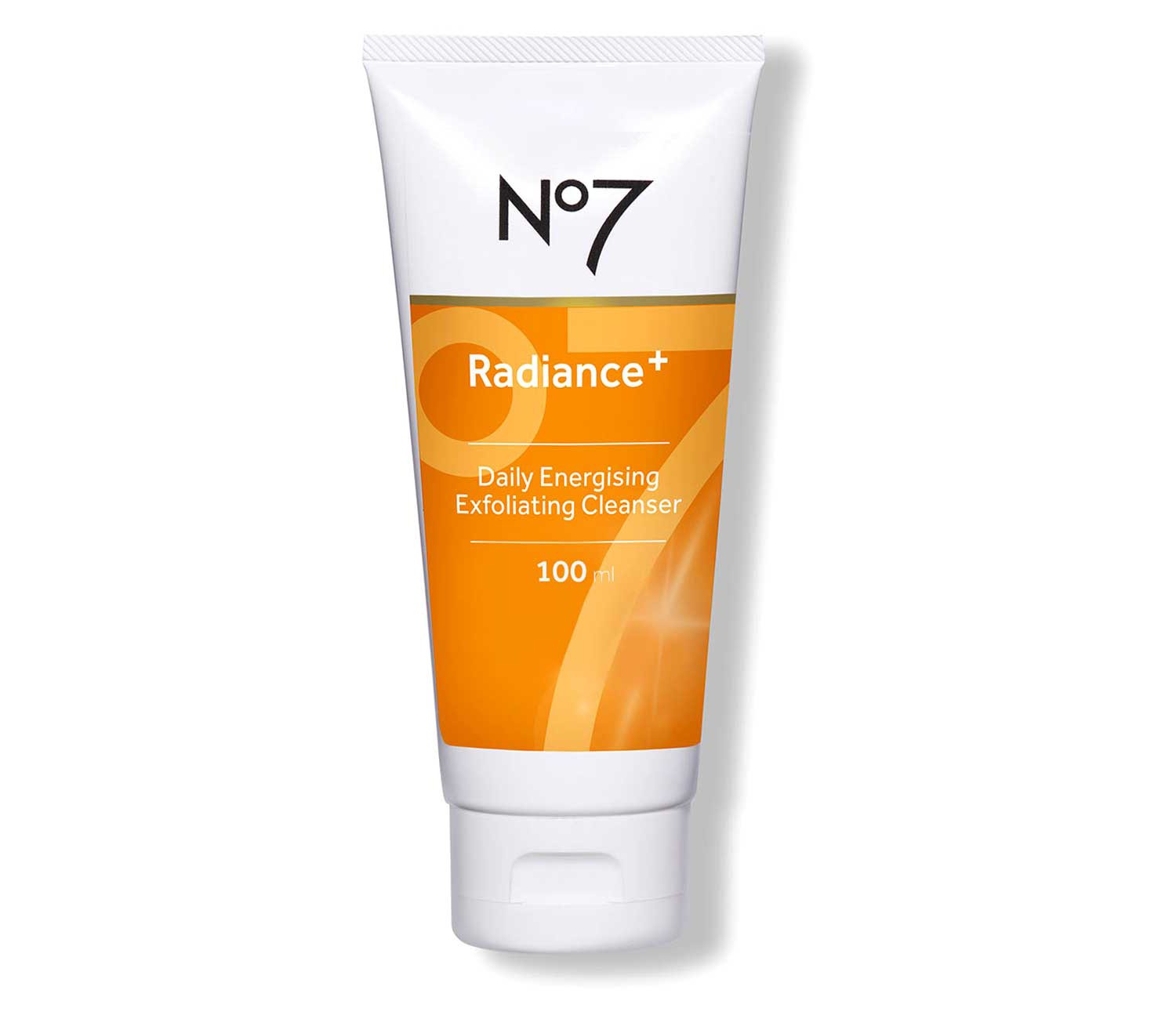 No7 Radiance+ Daily Energising Exfoliating Cleanser 100ml