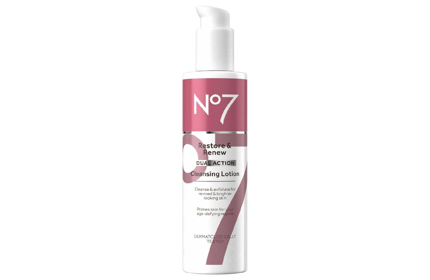 No7 Restore & Renew Dual Action Cleansing Lotion 200ml
