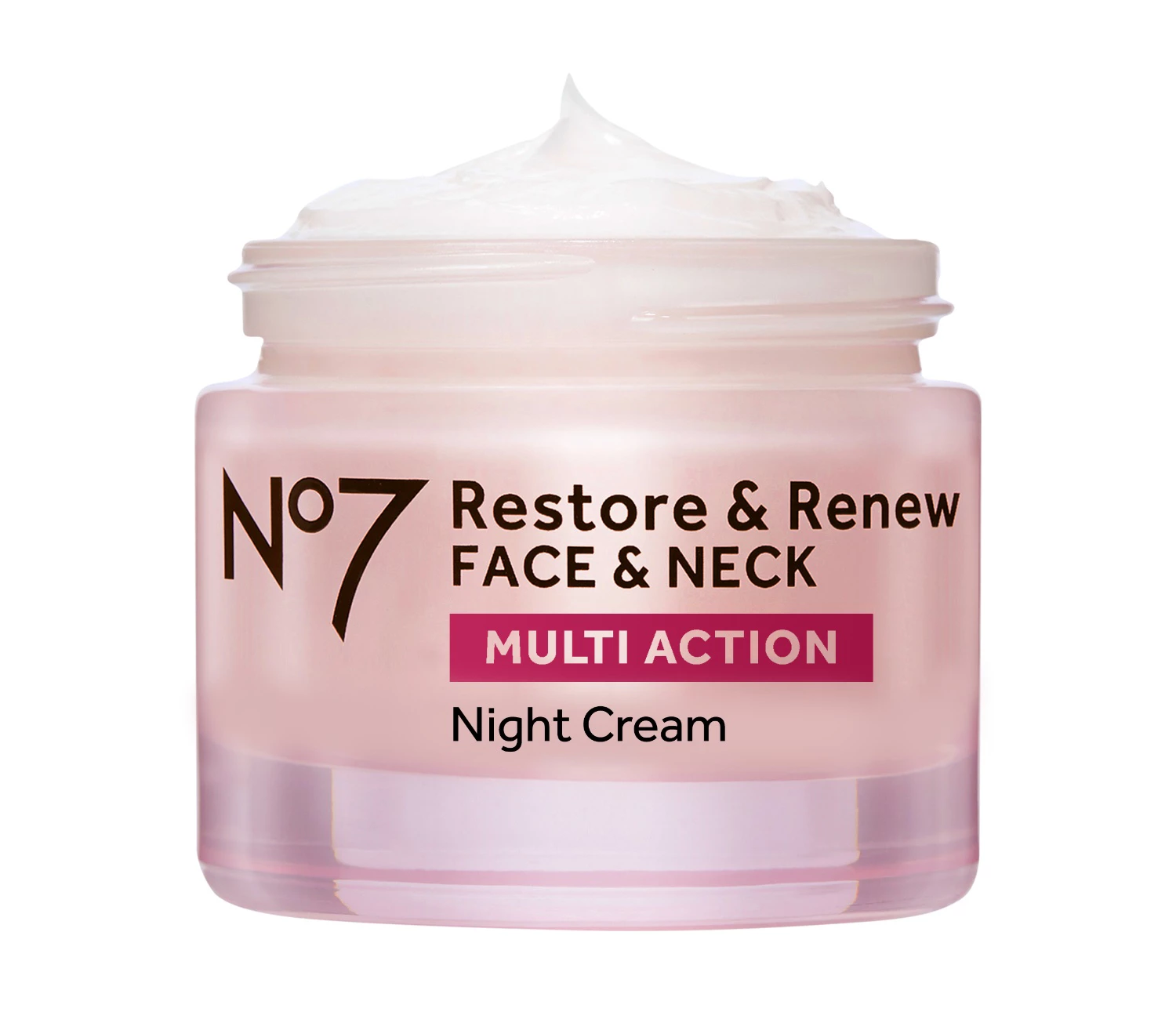 No7 Restore And Renew Face And Neck Multi Action Night Cream 50ml
