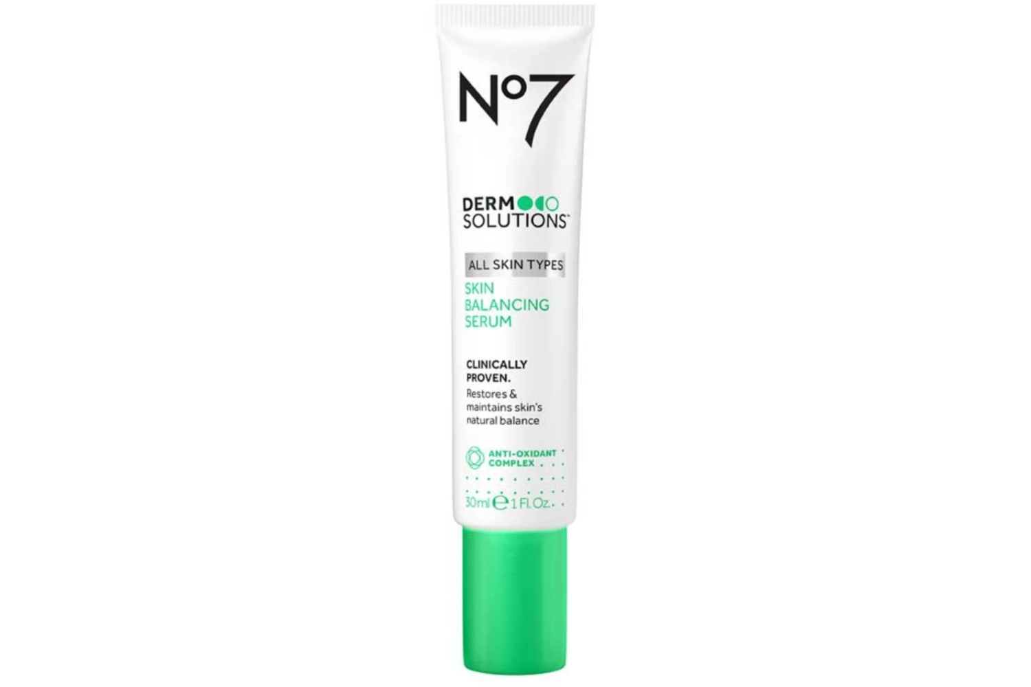 No7 Derm Solutions Skin Balancing Serum Suitable for All Skin Types 30ml
