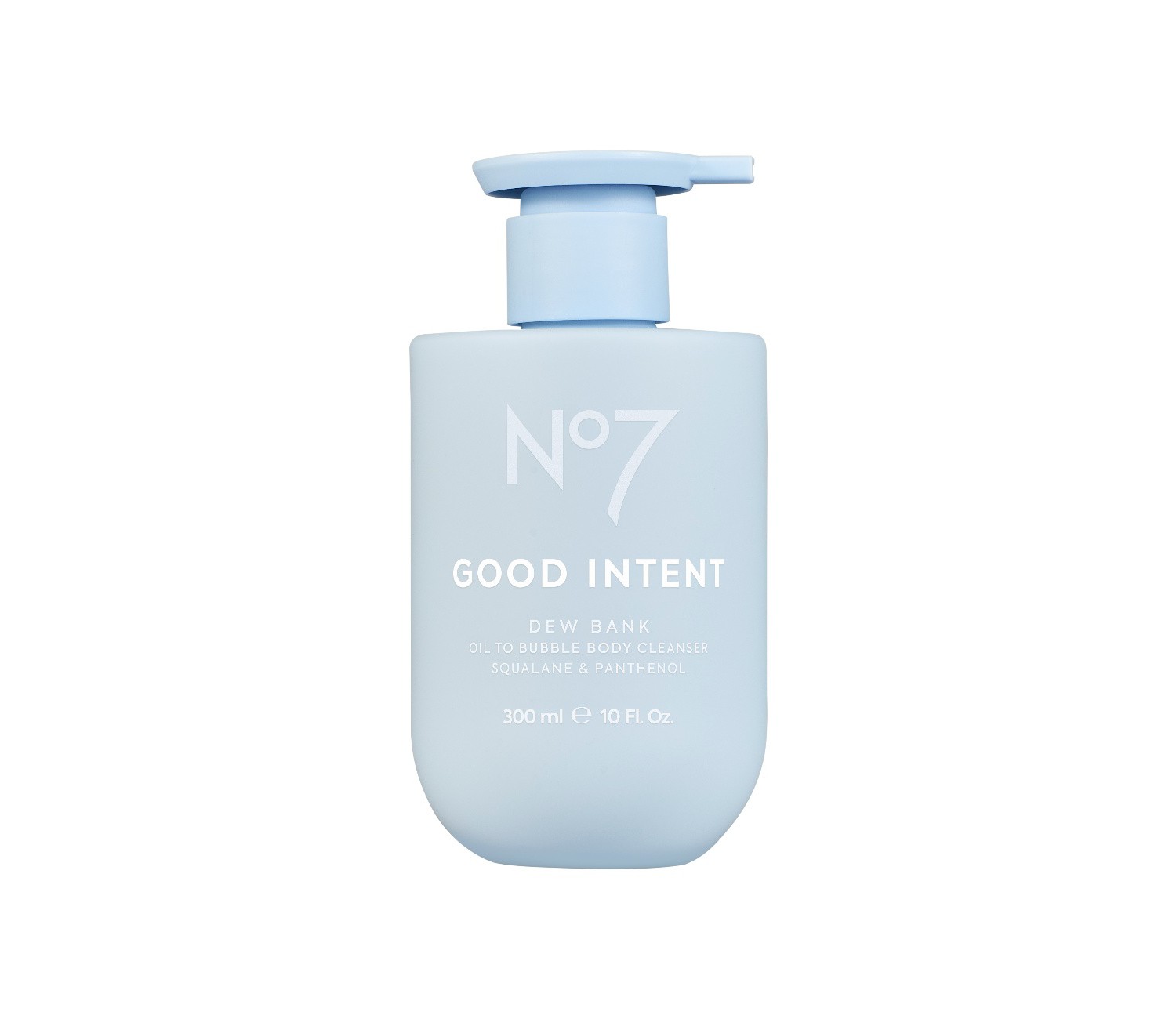 No7 Good Intent Dew Bank Oil to Bubble Body Cleanser 300ml