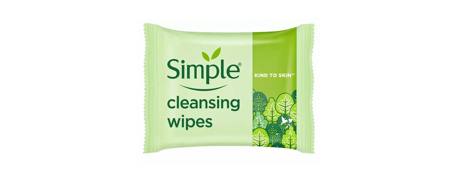 Simple Kind To Skin Cleansing Facial Wipes Seven wipes