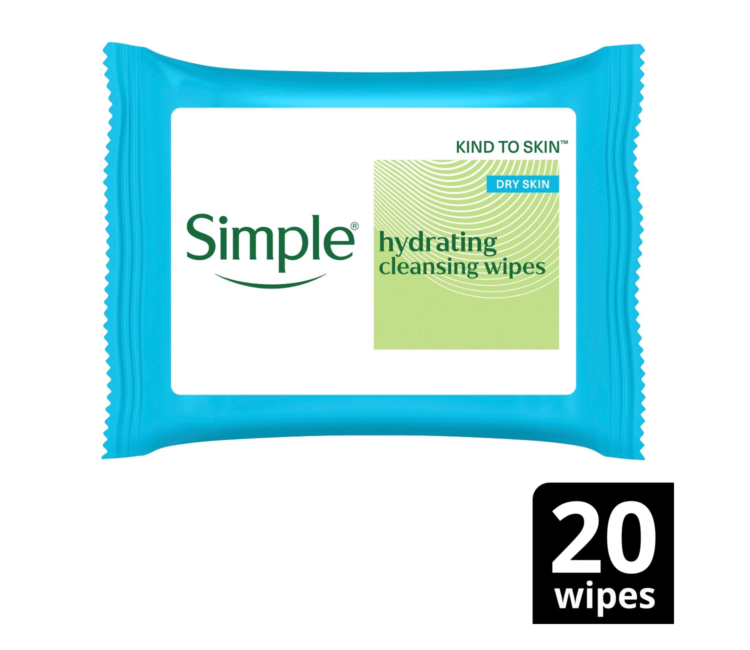 Simple Kind To Skin Micellar Biodegradable Cleansing Wipes Twenty Wipes