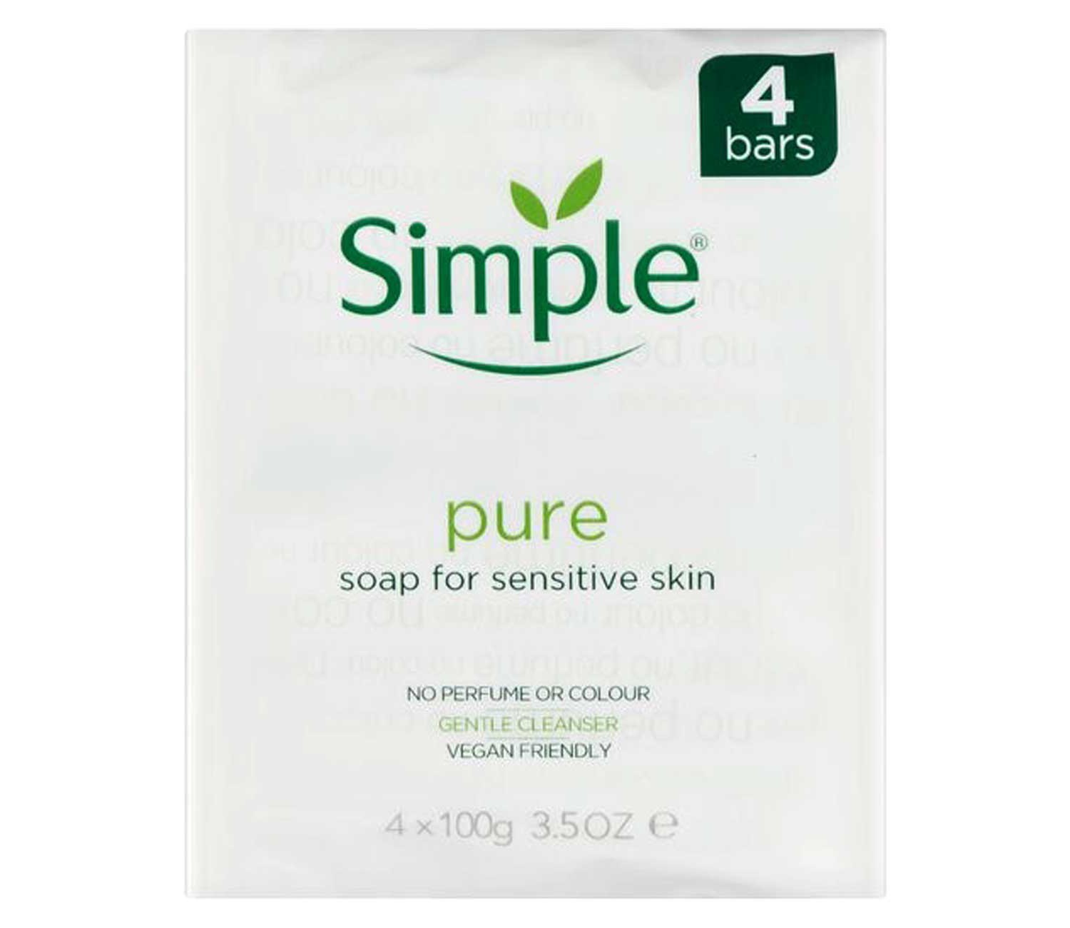 Simple Soap 100g 4 pack
