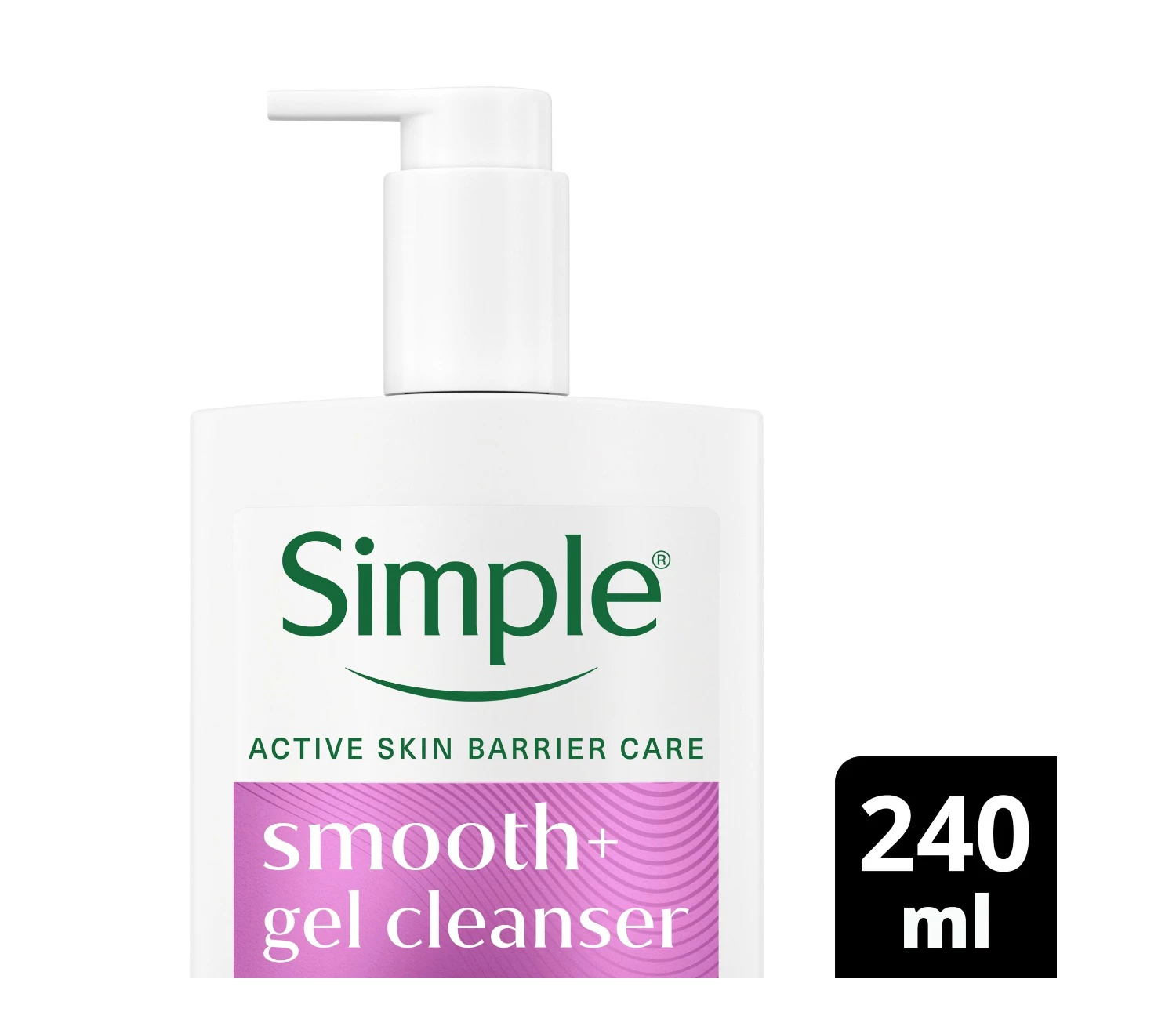 Simple Smoothing Gel Cleanser For Sensitive Skin 240ml
