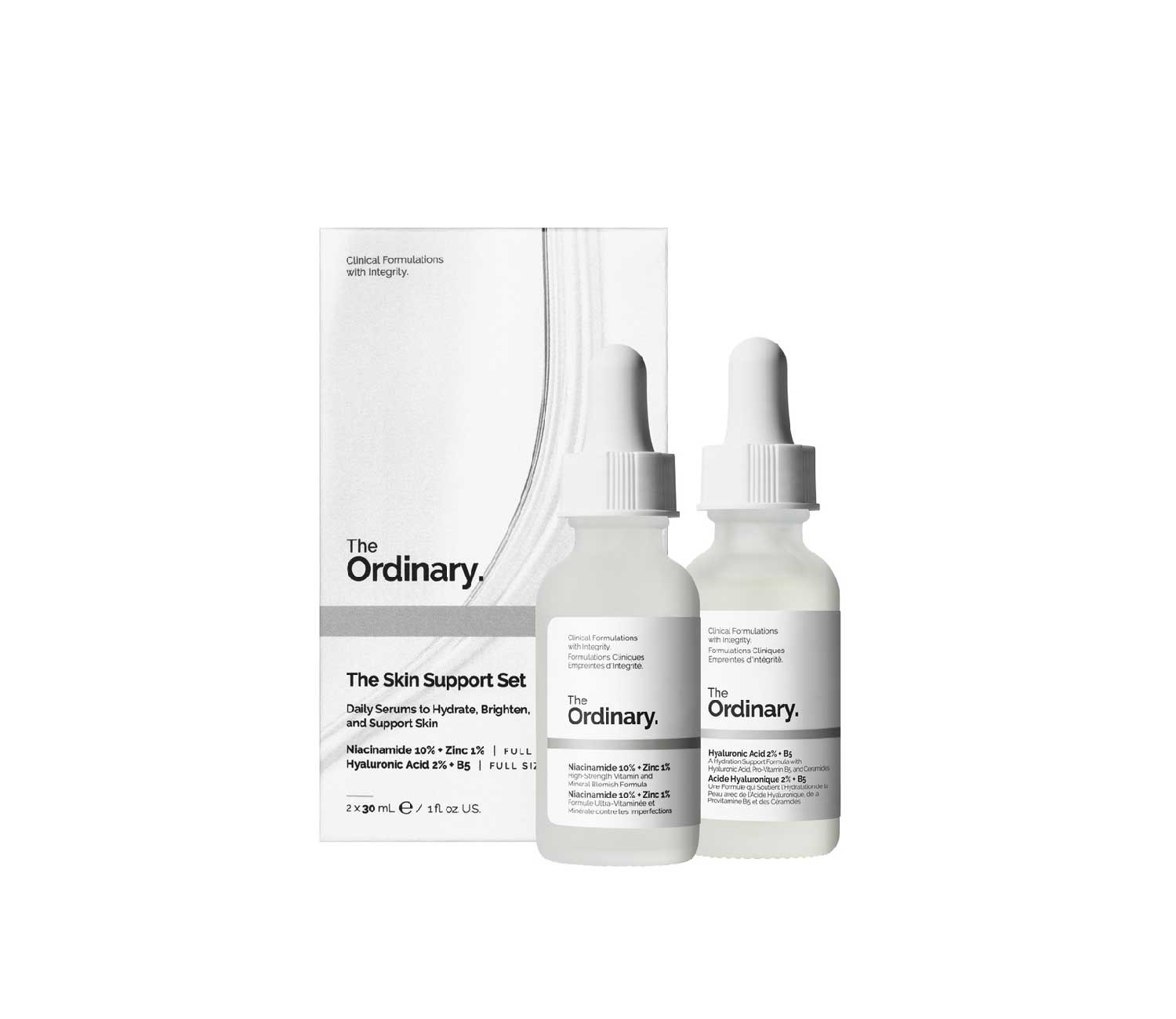 The Ordinary The Skin Support Set