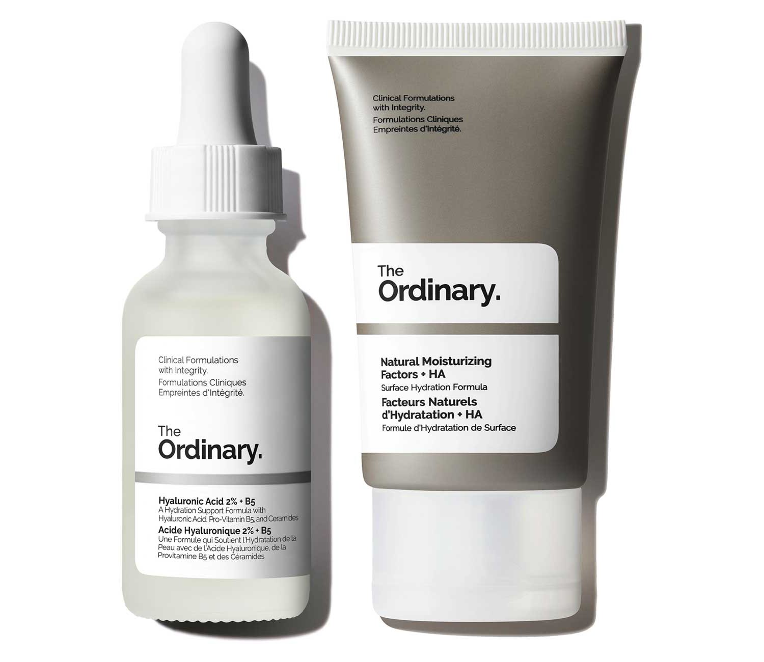The Ordinary Hyaluronic Acid + Natural Moisturizing Factors Bundle